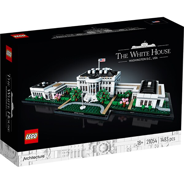 LEGO Architecture: Casa Alba 21054, 18 ani+, 1483 piese