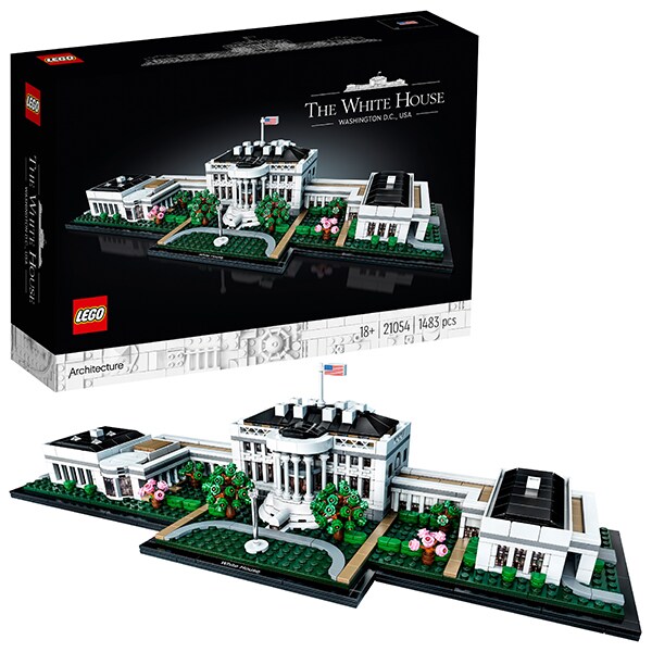 LEGO Architecture: Casa Alba 21054, 18 ani+, 1483 piese