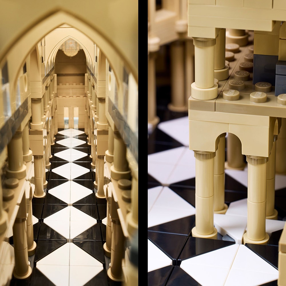 LEGO Architecture: Notre-Dame de Paris 21061, 18 ani+, 4383 piese