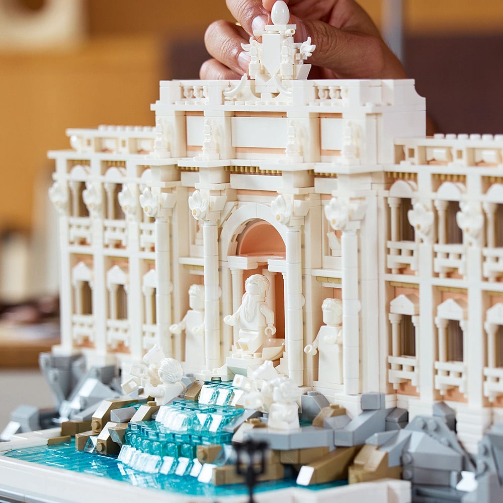 LEGO Architecture: Fantana Trevi 21062, 18 ani+, 1880 piese