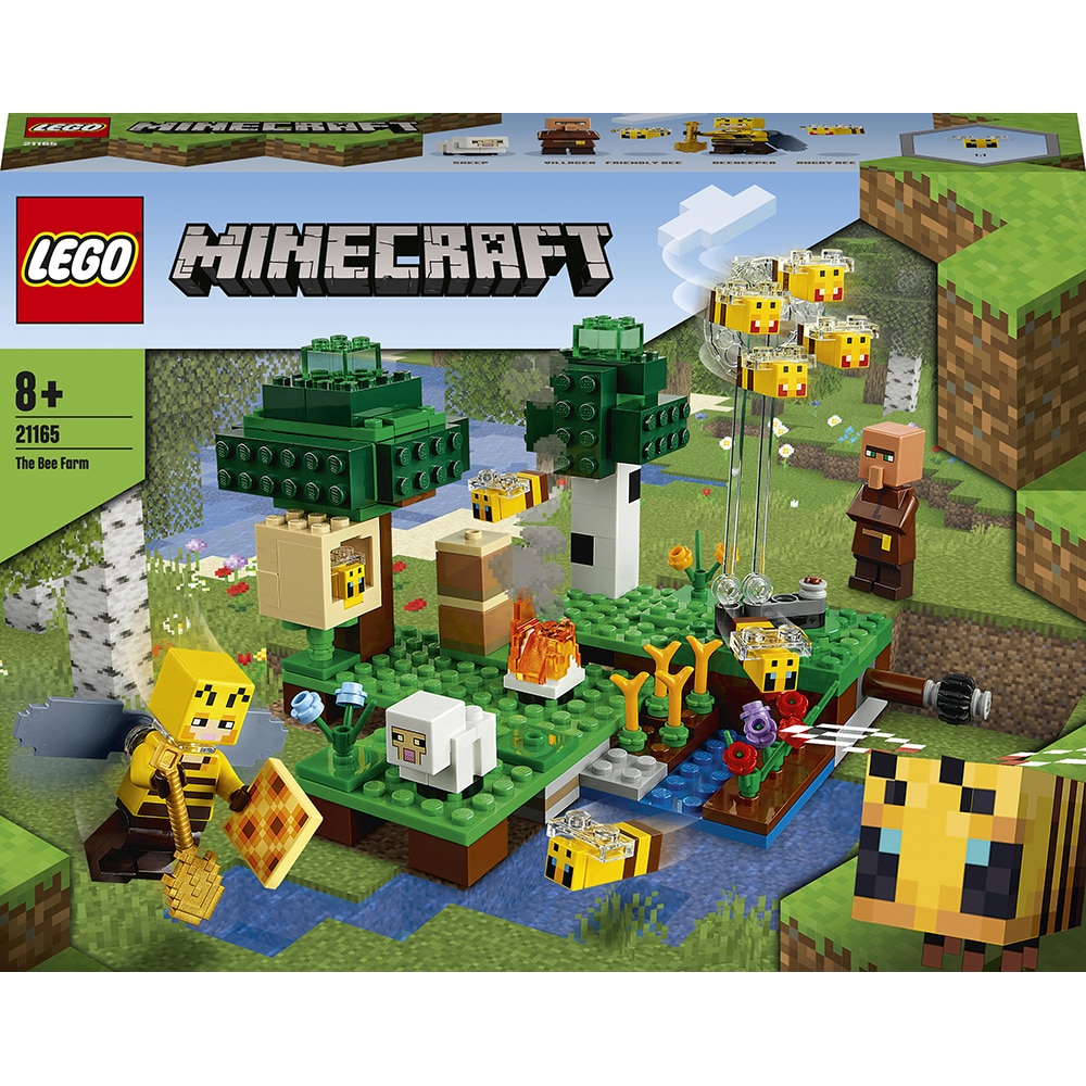 LEGO Minecraft: Ferma albinelor 21165, 8 ani+, 238 piese