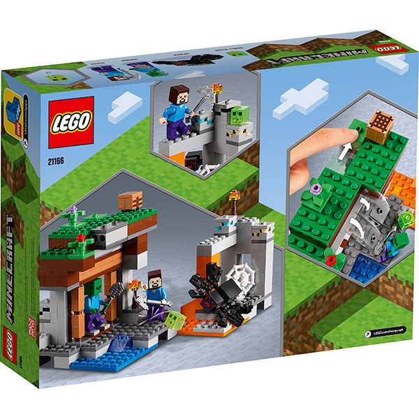 LEGO Minecraft: Mina abandonata 21166, 7 ani+, 248 piese