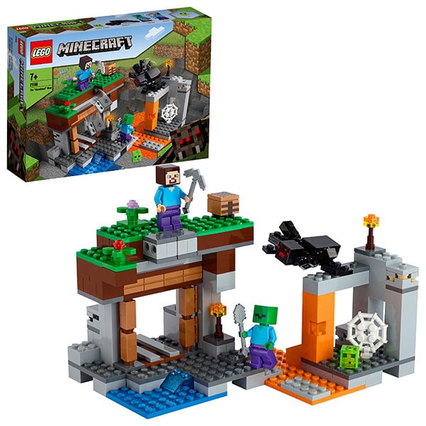 LEGO Minecraft: Mina abandonata 21166, 7 ani+, 248 piese