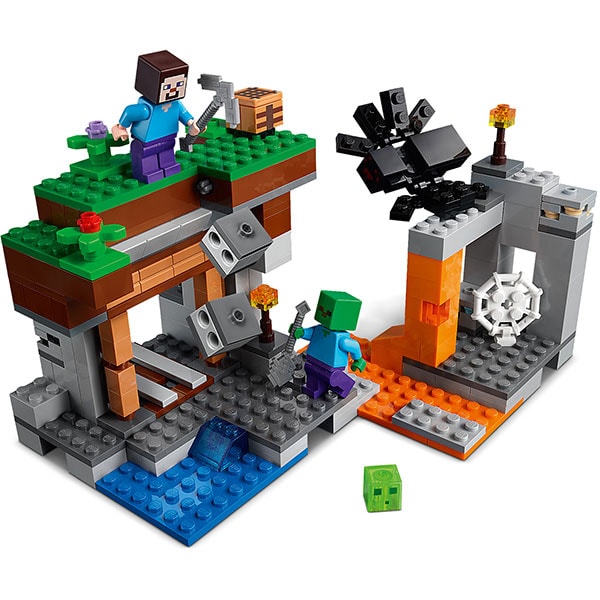 LEGO Minecraft: Mina abandonata 21166, 7 ani+, 248 piese