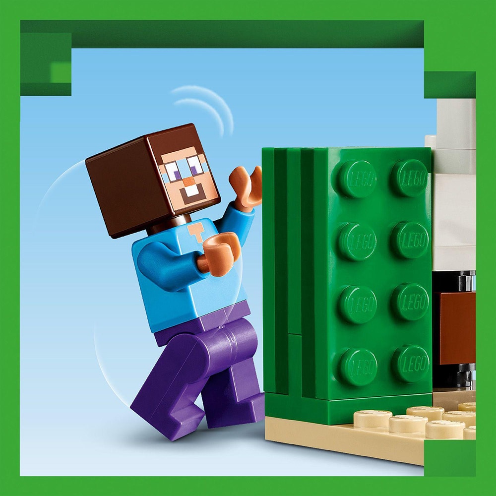 LEGO Minecraft: Expeditia in desert a lui Steve 21251, 6 ani+, 75 piese