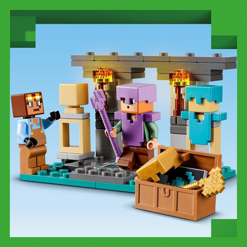 LEGO Minecraft: Armuraria 21252, 7 ani+, 203 piese