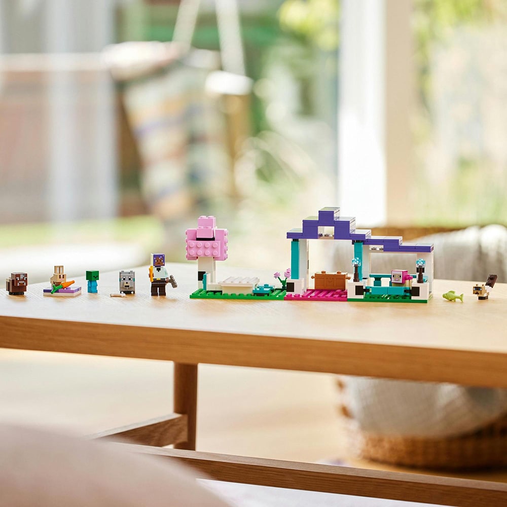 LEGO Minecraft: Refugiul de animale 21253, 7 ani+, 206 piese