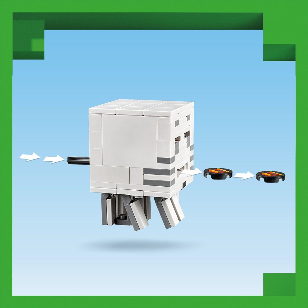 LEGO Minecraft: Ambuscada in portalul Nether 21255, 8 ani+, 352 piese