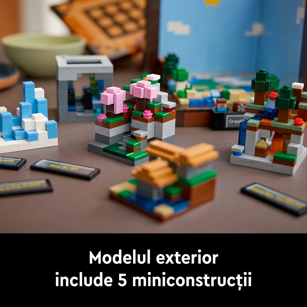 LEGO Minecraft: Masa de lucru 21265, 18 ani+, 1195 piese
