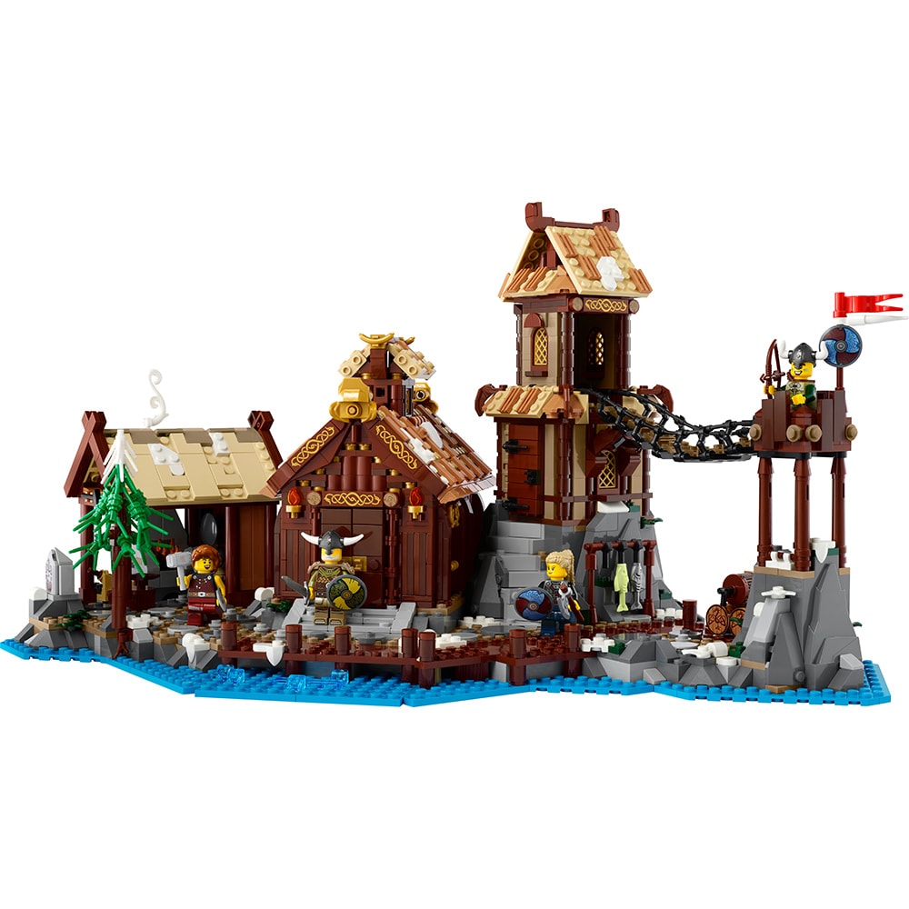 LEGO Ideas: Sat viking 21343, 18 ani+, 2103 piese