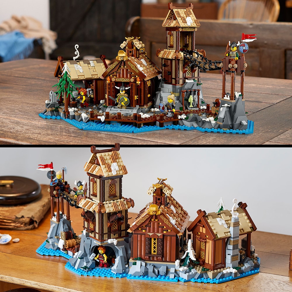 LEGO Ideas: Sat viking 21343, 18 ani+, 2103 piese