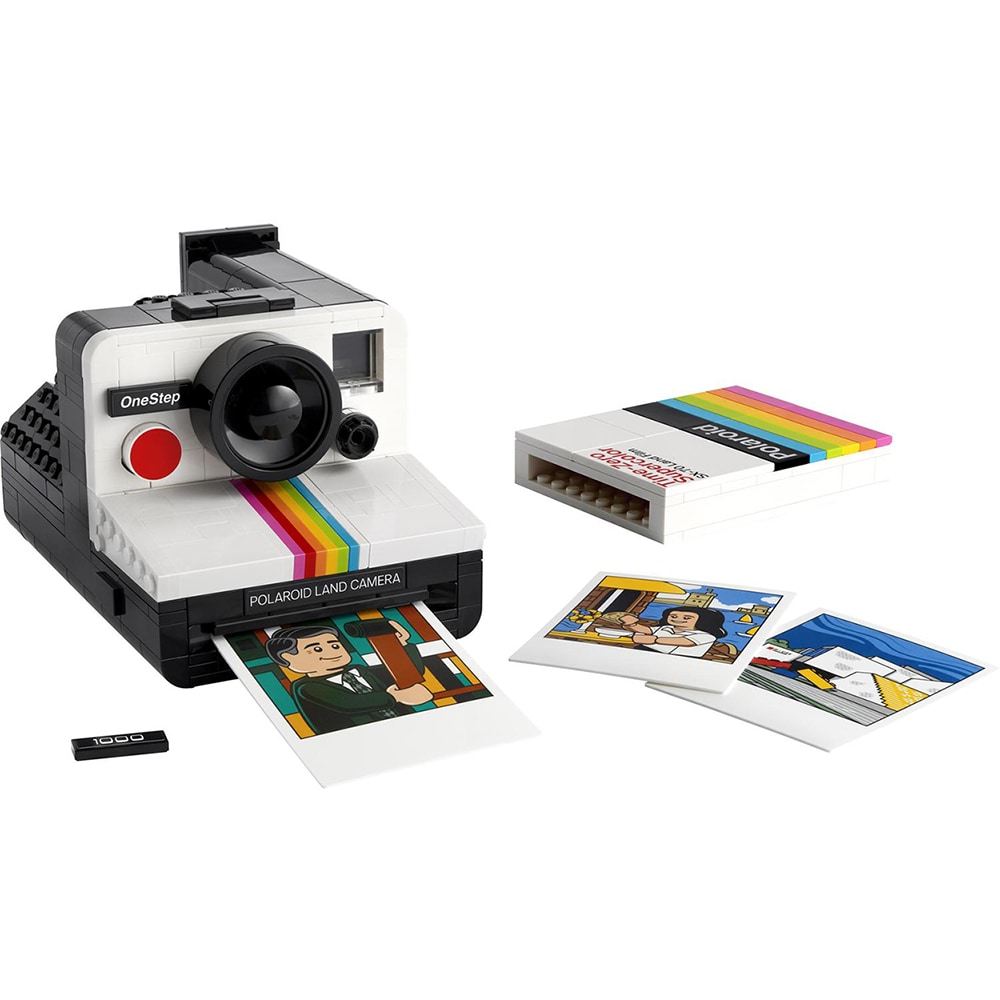 LEGO Ideas: Camera Foto Polaroid OneStep SX-70 21345, 18 ani+, 516 piese