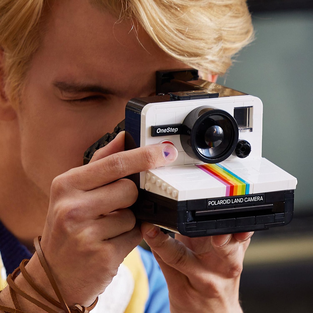LEGO Ideas: Camera Foto Polaroid OneStep SX-70 21345, 18 ani+, 516 piese