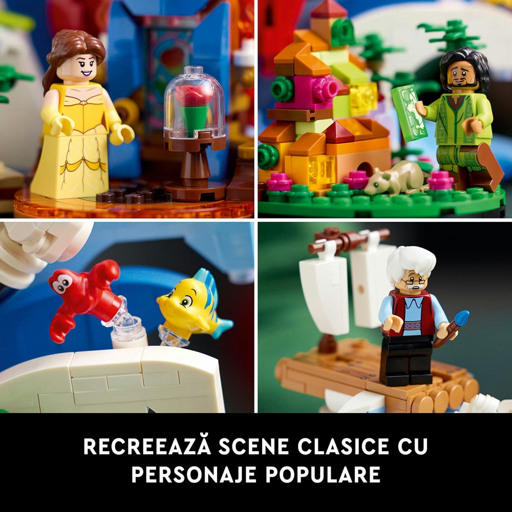 LEGO Ideas: Magia Disney 21352, 18 ani+, 1103 piese
