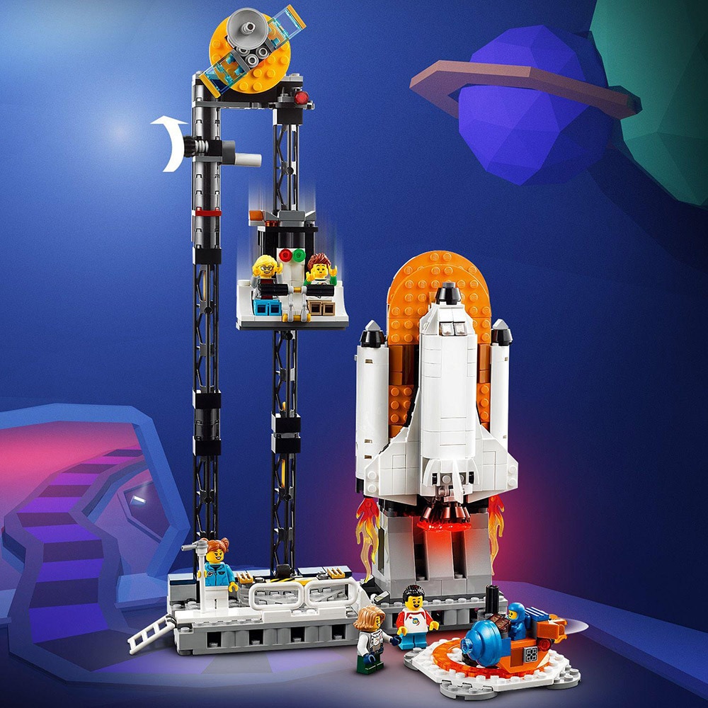 LEGO Creator: Roller-coaster spatial 31142, 9 ani+, 874 piese