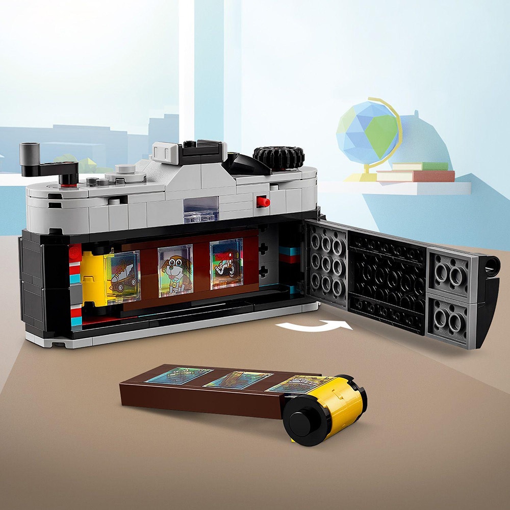 LEGO Creator 3in1: Aparat foto retro 31147, 8 ani+, 261 piese