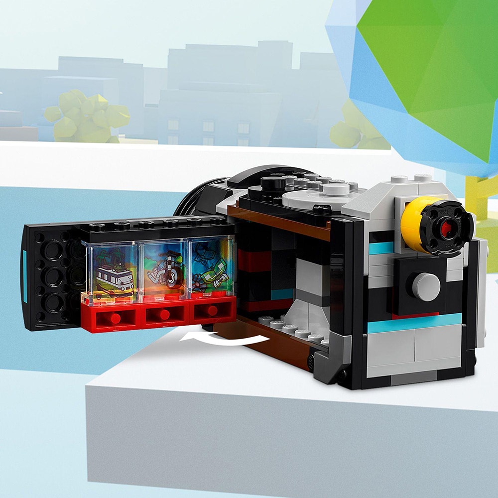 LEGO Creator 3in1: Aparat foto retro 31147, 8 ani+, 261 piese