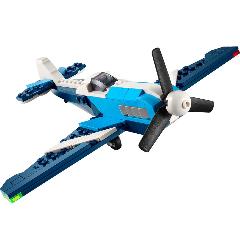 LEGO Creator 3in1: Aparat de zbor - Avion de curse 31160, 7 ani+, 178 piese
