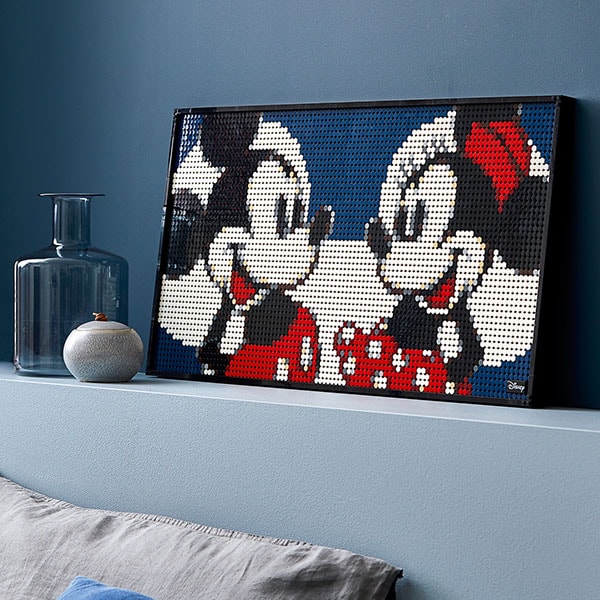 LEGO Art: Disney's Mickey Mouse 31202, 18 ani+, 2658 piese