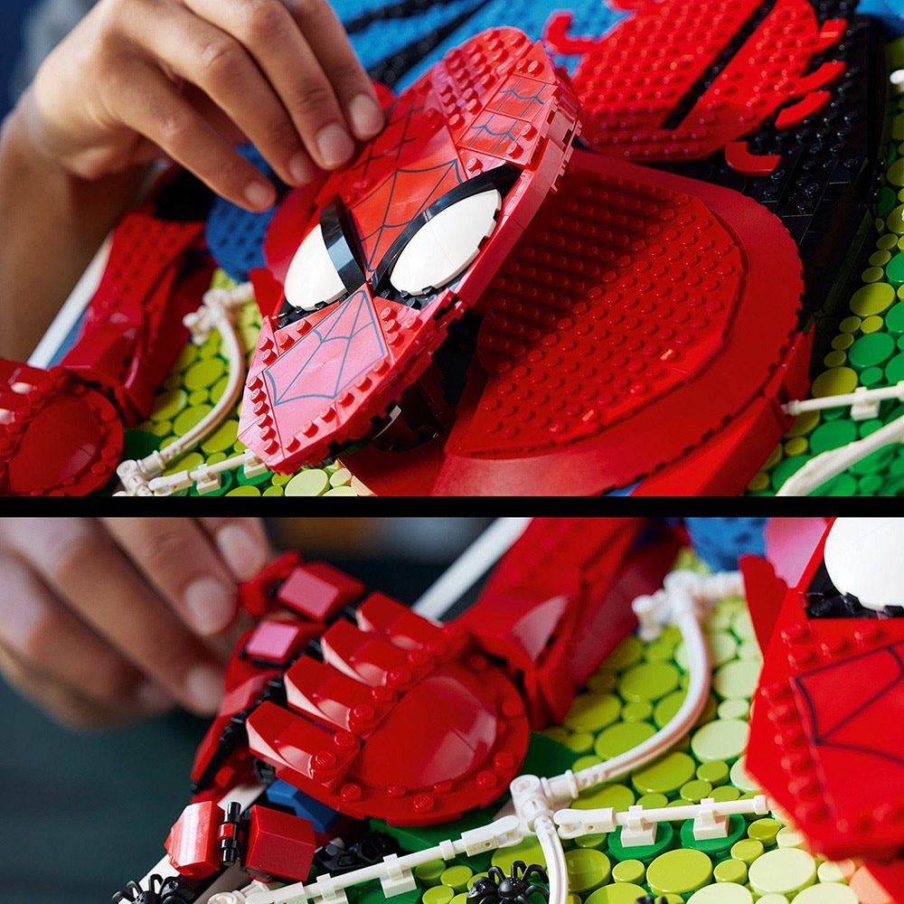 LEGO Art: Uimitorul Om Paianjen 31209, 18 ani+, 2099 piese