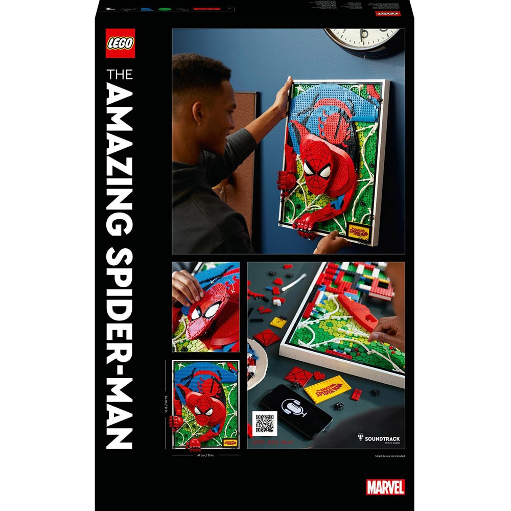 LEGO Art: Uimitorul Om Paianjen 31209, 18 ani+, 2099 piese
