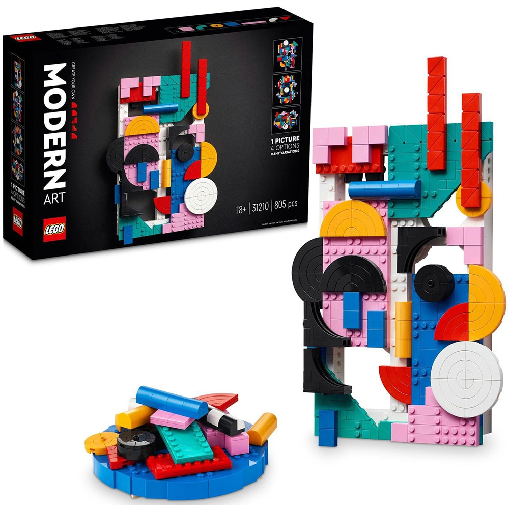 LEGO Art: Arta moderna 31210, 18 ani+, 805 piese