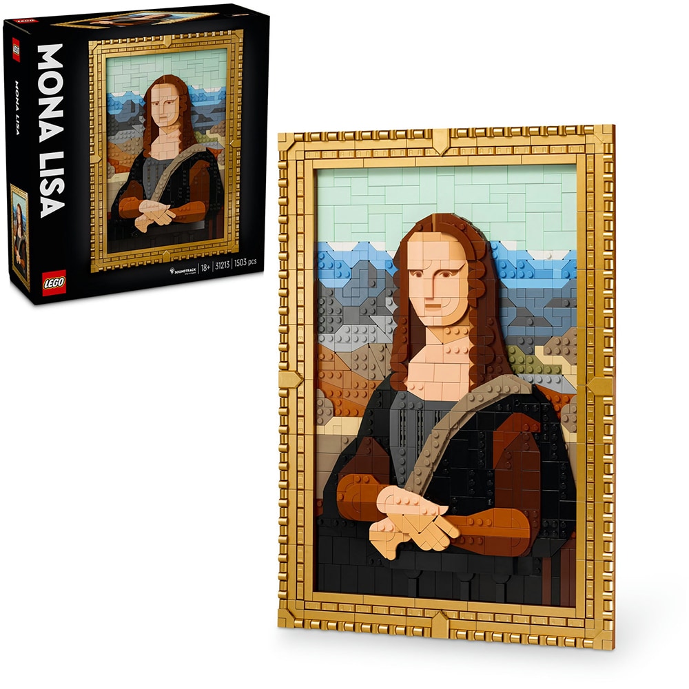 LEGO Art: Mona Lisa 31213, 18 ani+, 1503 piese