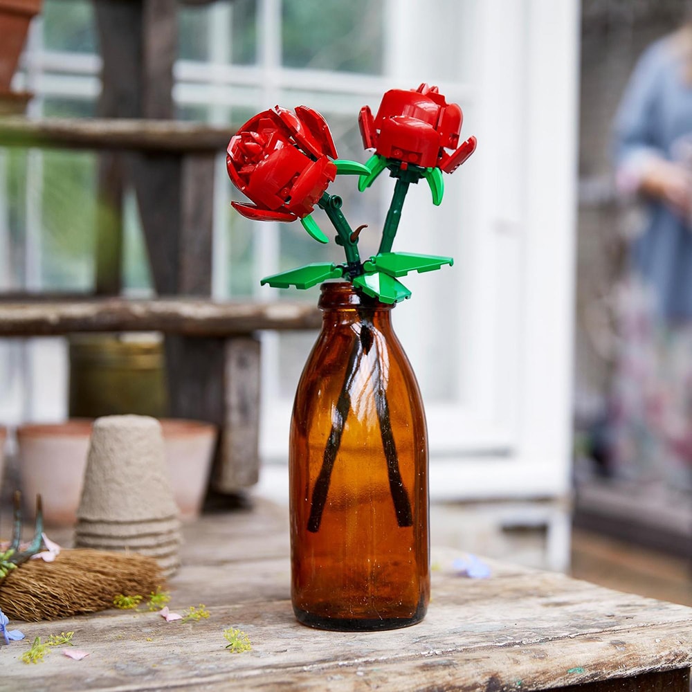 LEGO Botanicals: Trandafiri 40460, 8 ani+, 120 piese