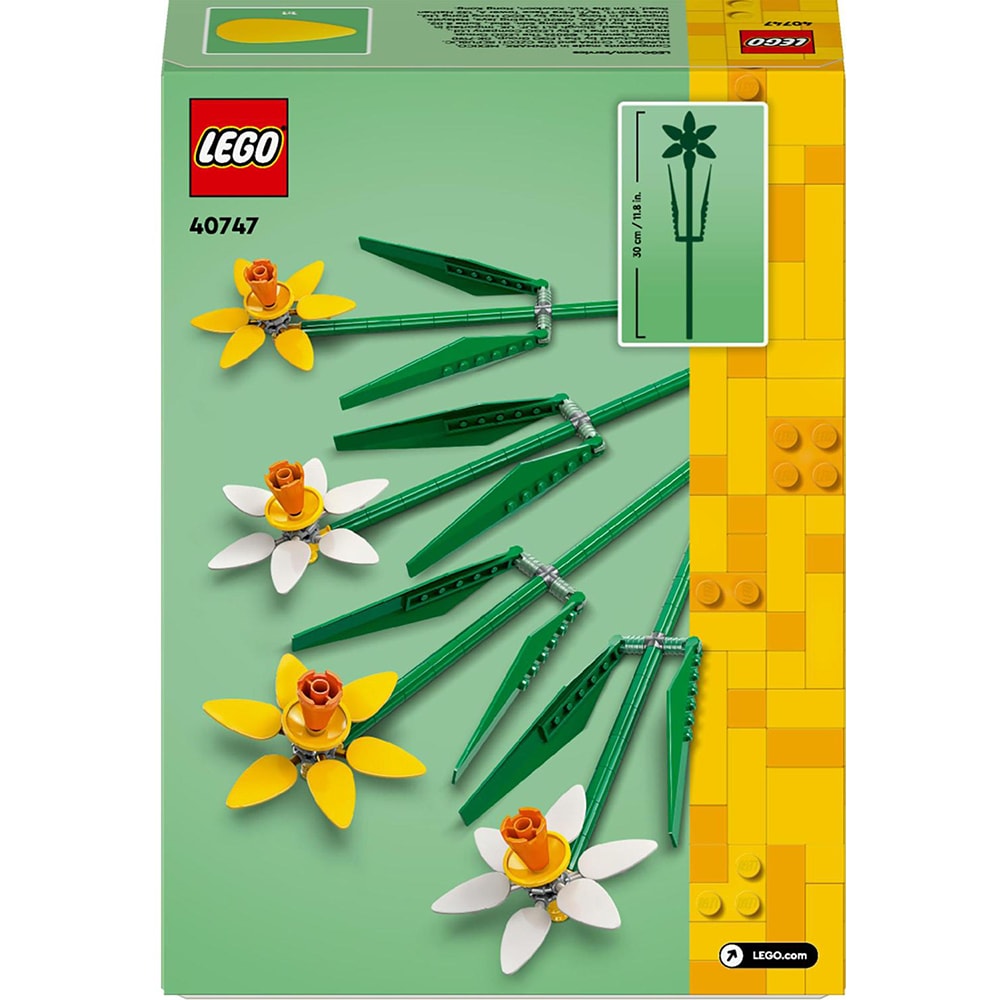 LEGO Botanicals: Narcise 40747, 8 ani+, 216 piese