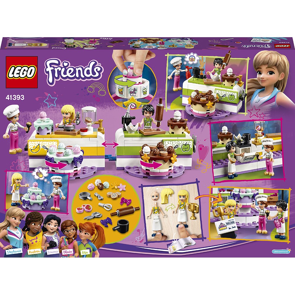 LEGO Friends: Concursul cofetarilor 41393, 6 ani+, 361 piese