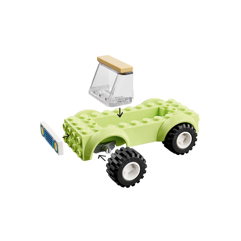 LEGO Friends: Vacanta cu rulota 41726, 4 ani+, 87 piese