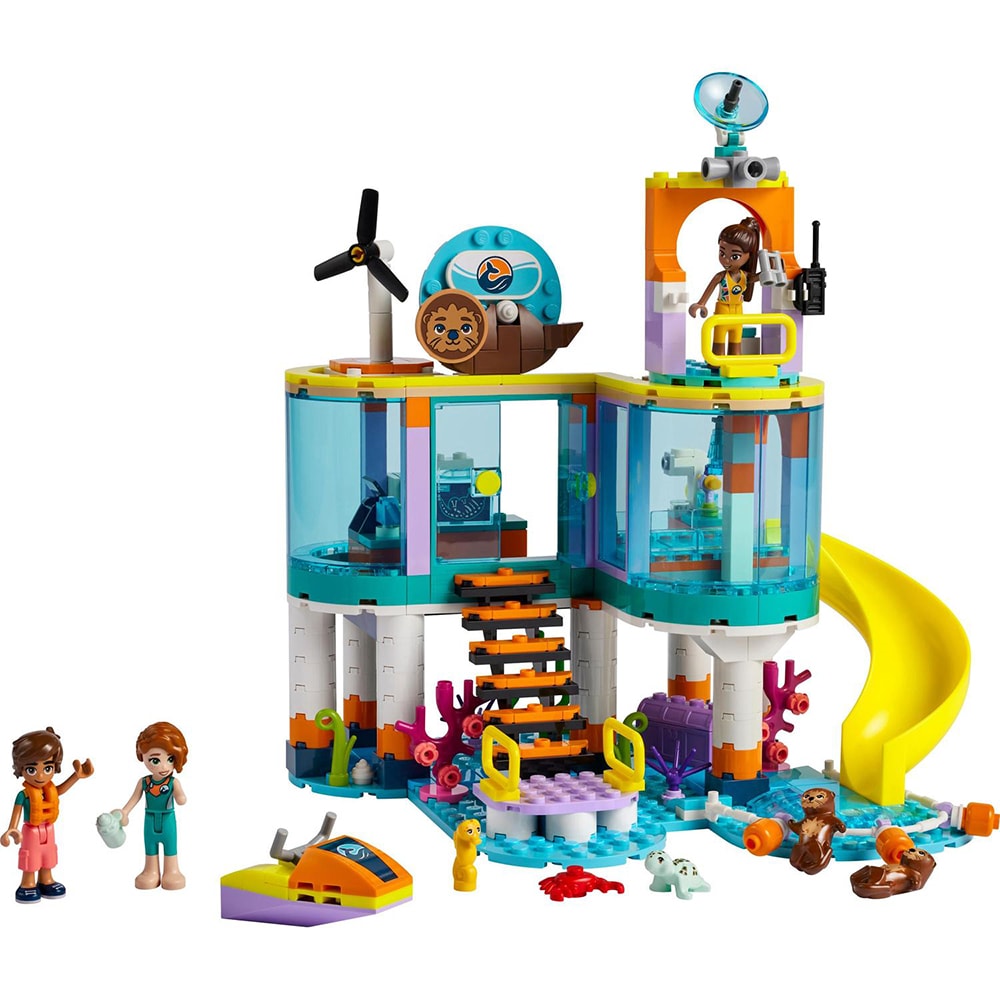 LEGO Friends: Centru de salvare pe mare 41736, 7 ani+, 376 piese