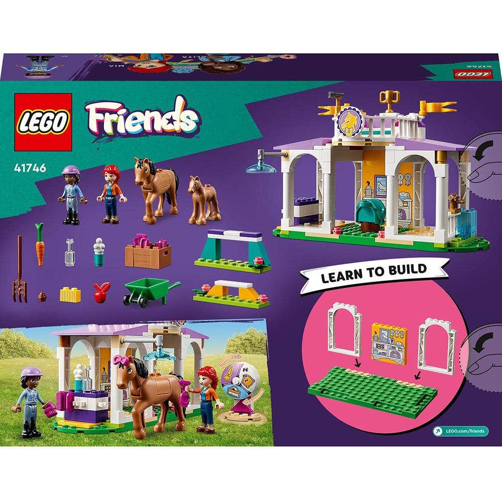 LEGO Friends: Dresaj pentru cai 41746, 4 ani+, 134 piese