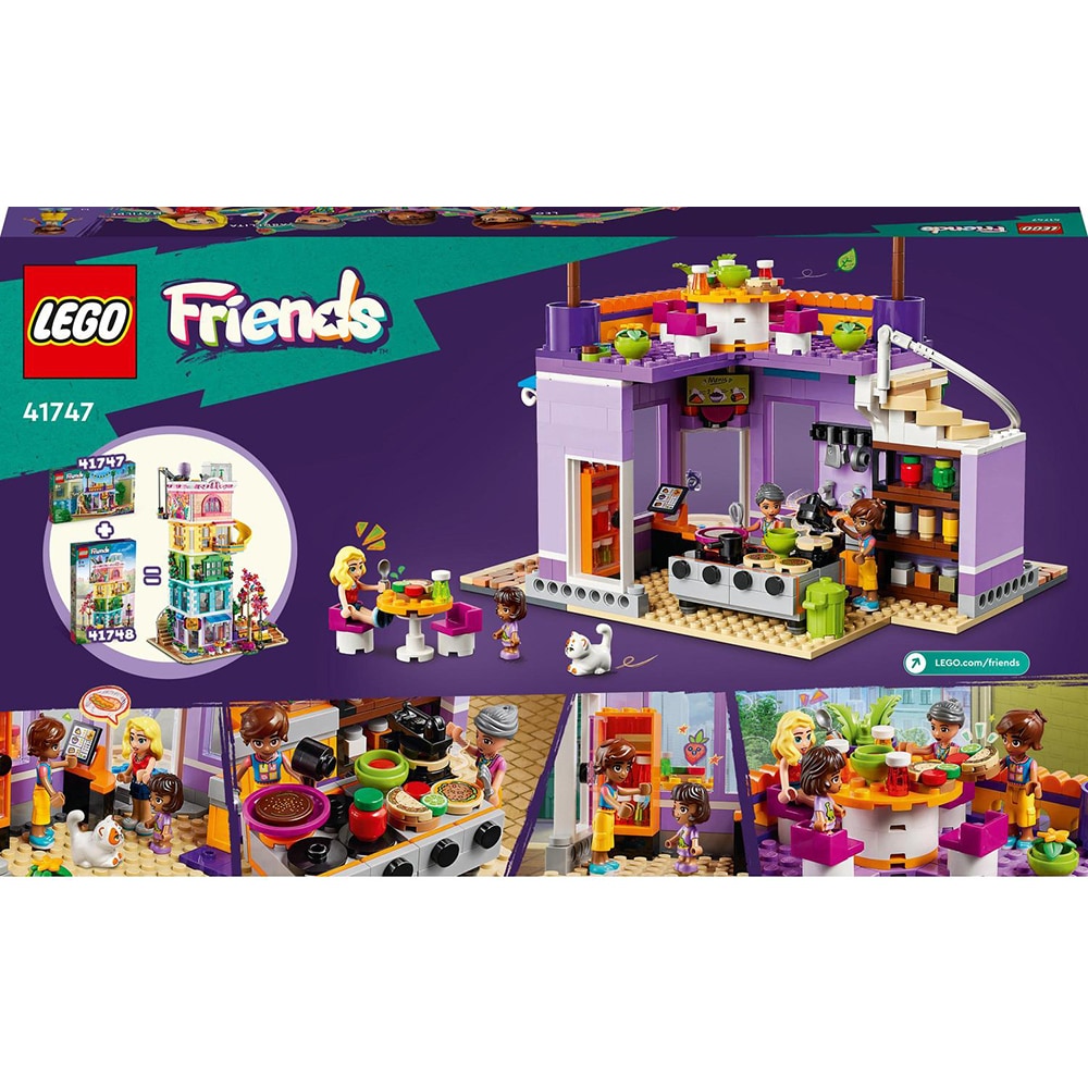 LEGO Friends: Bucataria comunitara din orasul Heartlake 41747, 8 ani+, 695 piese