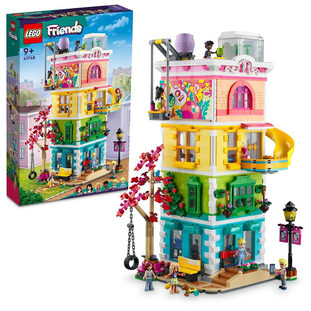 LEGO Friends: Centrul comunitar din orasul Heartlake 41748, 9 ani+, 1513 piese