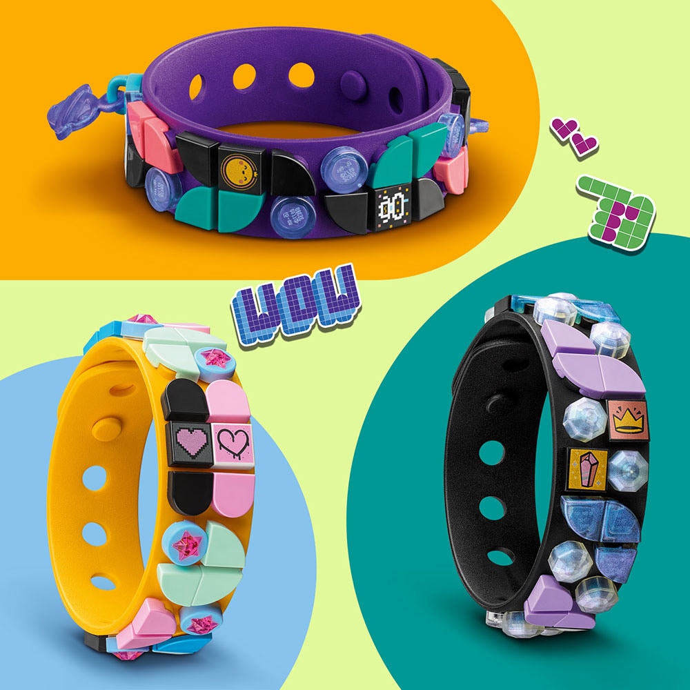 LEGO Dots: Megapachet Designer de bratari 41807, 6 ani+, 388 piese