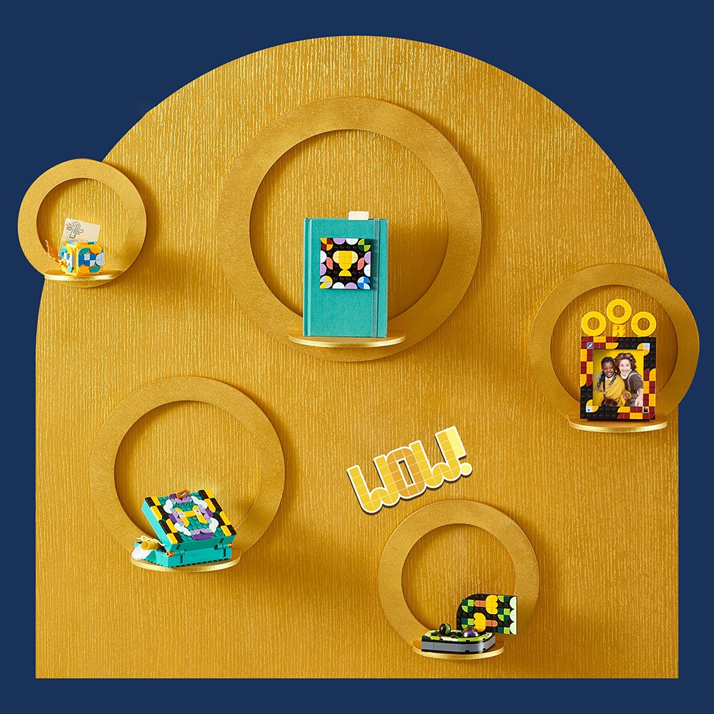 LEGO DOTS: Kit pentru desktop Hogwarts 41811, 8 ani+, 856 piese