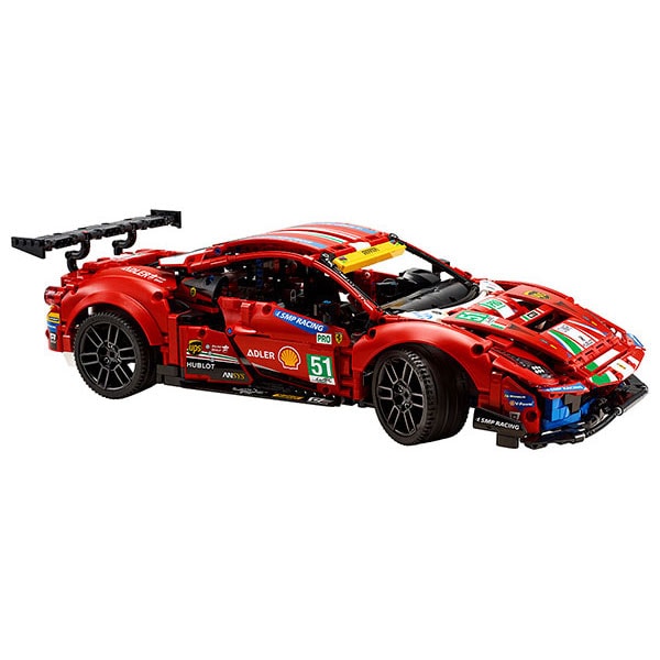 LEGO Technic: Ferrari 488 GTE "AF Corse #51" 42125, 18 ani+, 1677 piese