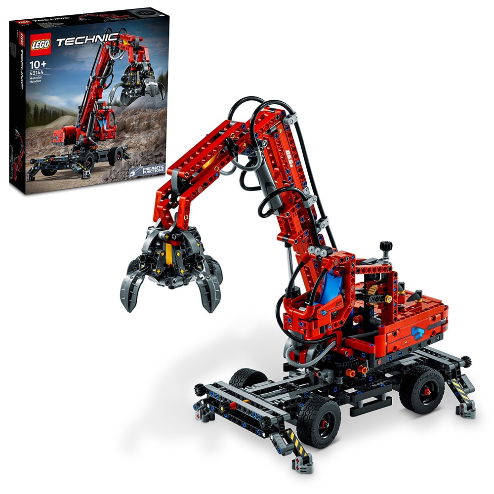 LEGO Technic: Manipulator de materiale 42144, 10 ani+, 835 piese