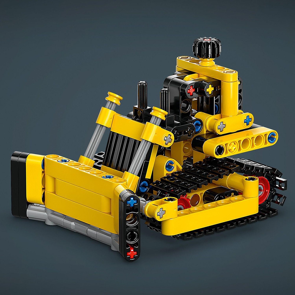 LEGO Technic: Buldozer de mare capacitate 42163, 7 ani+, 195 piese