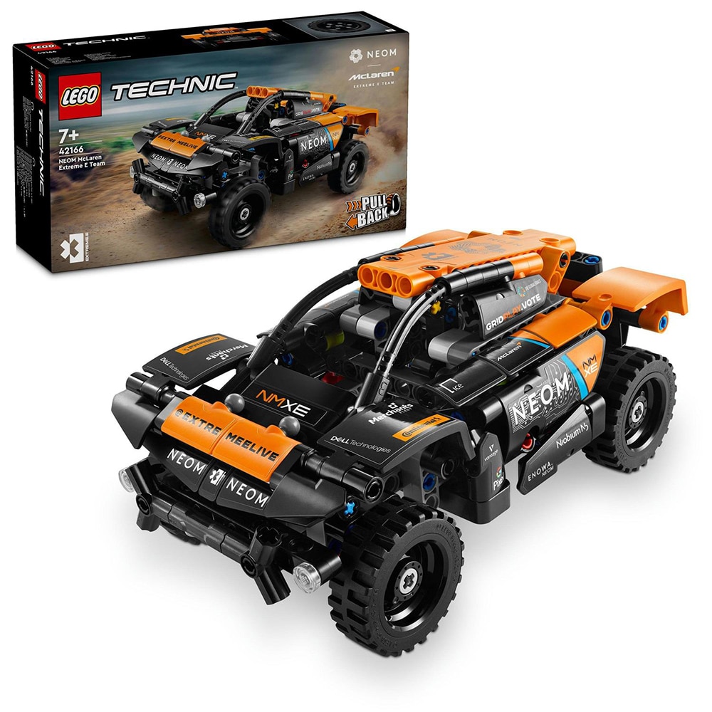 LEGO Technic: NEOM McLaren Extreme E Race Car 42166, 7 ani+, 252 piese