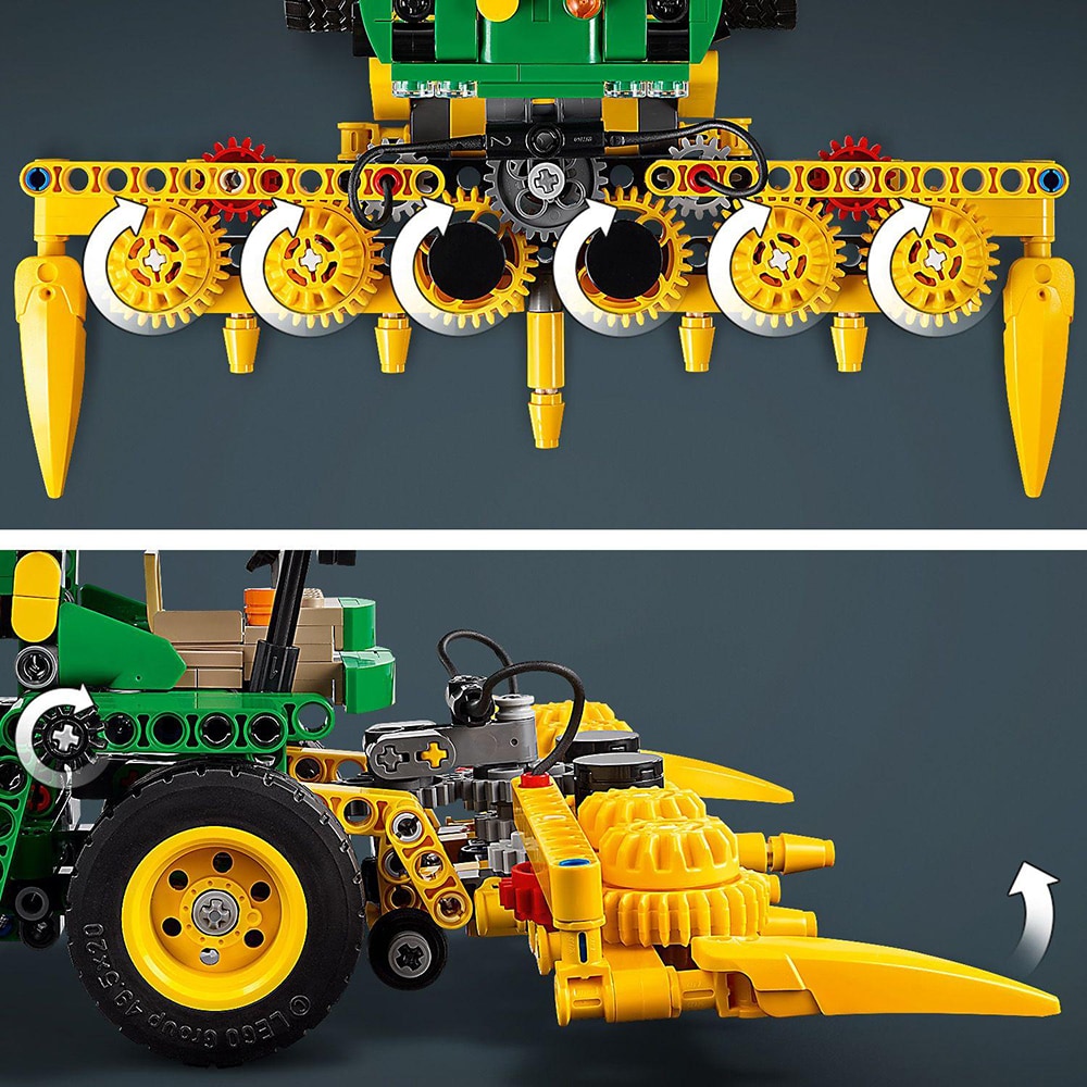 LEGO Technic: John Deere 9700 Forage Harvester 42168, 9 ani+, 559 piese