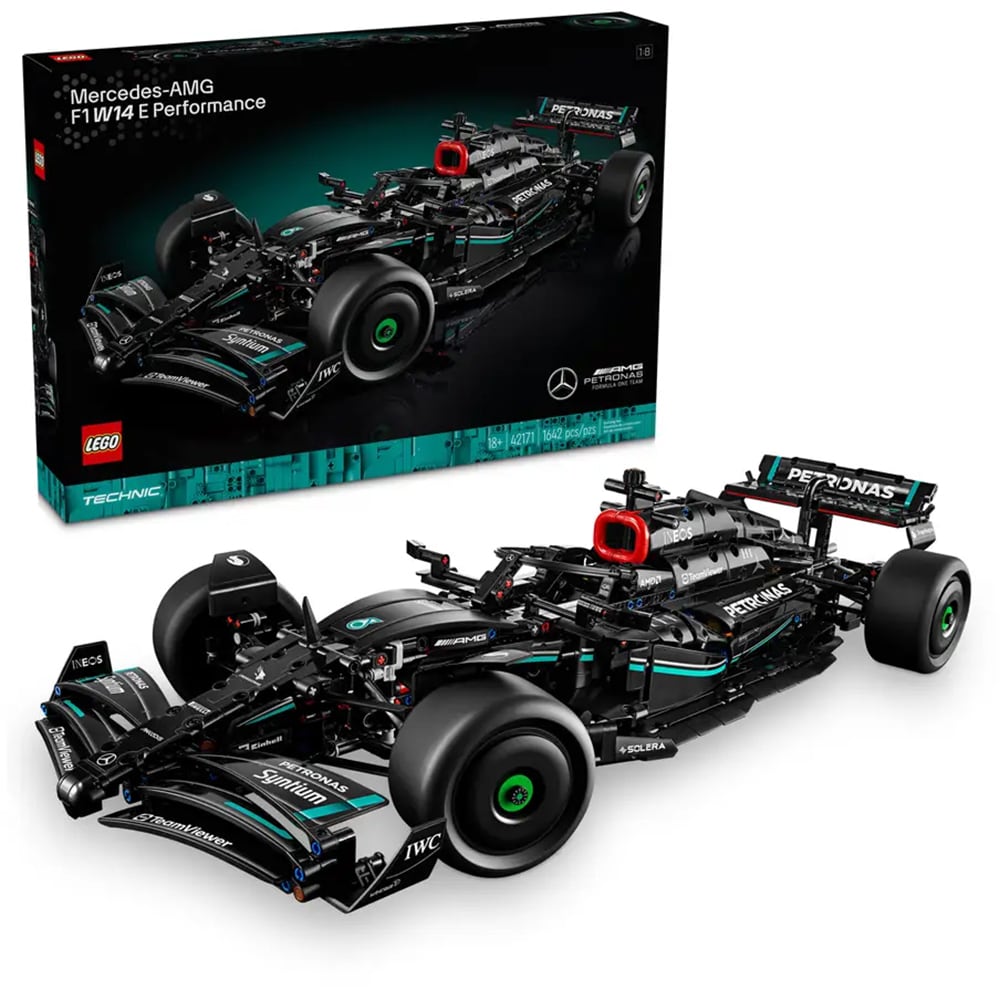 LEGO Technic: Mercedes-AMG F1 W14 E Performance 42171, 18 ani+, 1642 piese