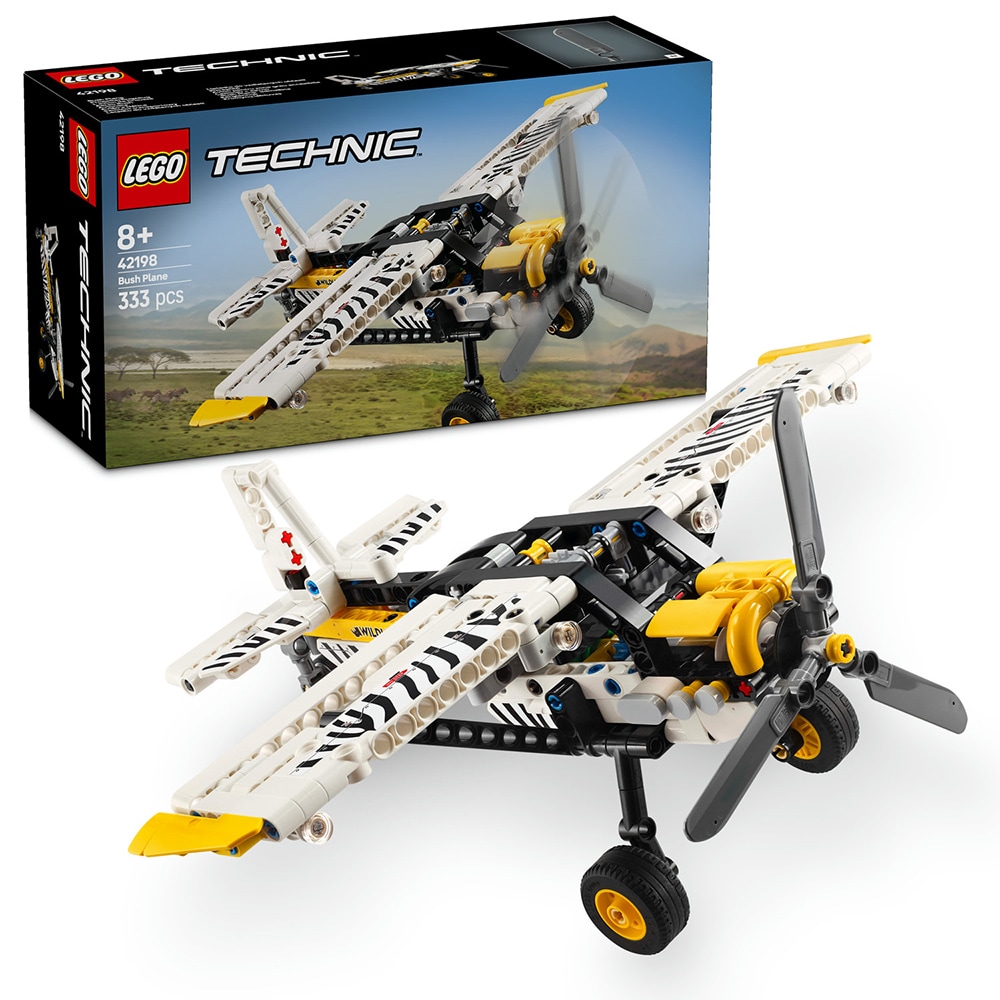 LEGO Technic: Avion pentru zone greu accesibile 42198, 8 ani+, 333 piese