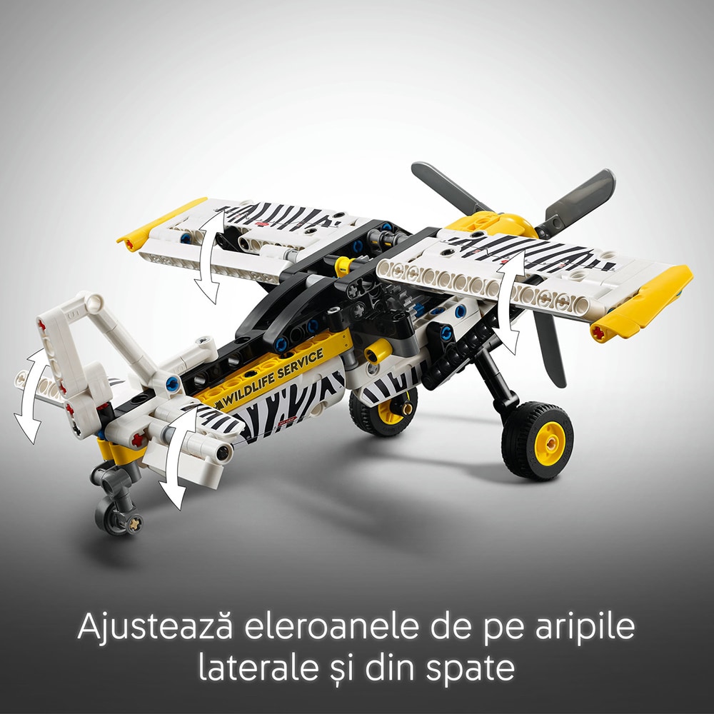 LEGO Technic: Avion pentru zone greu accesibile 42198, 8 ani+, 333 piese