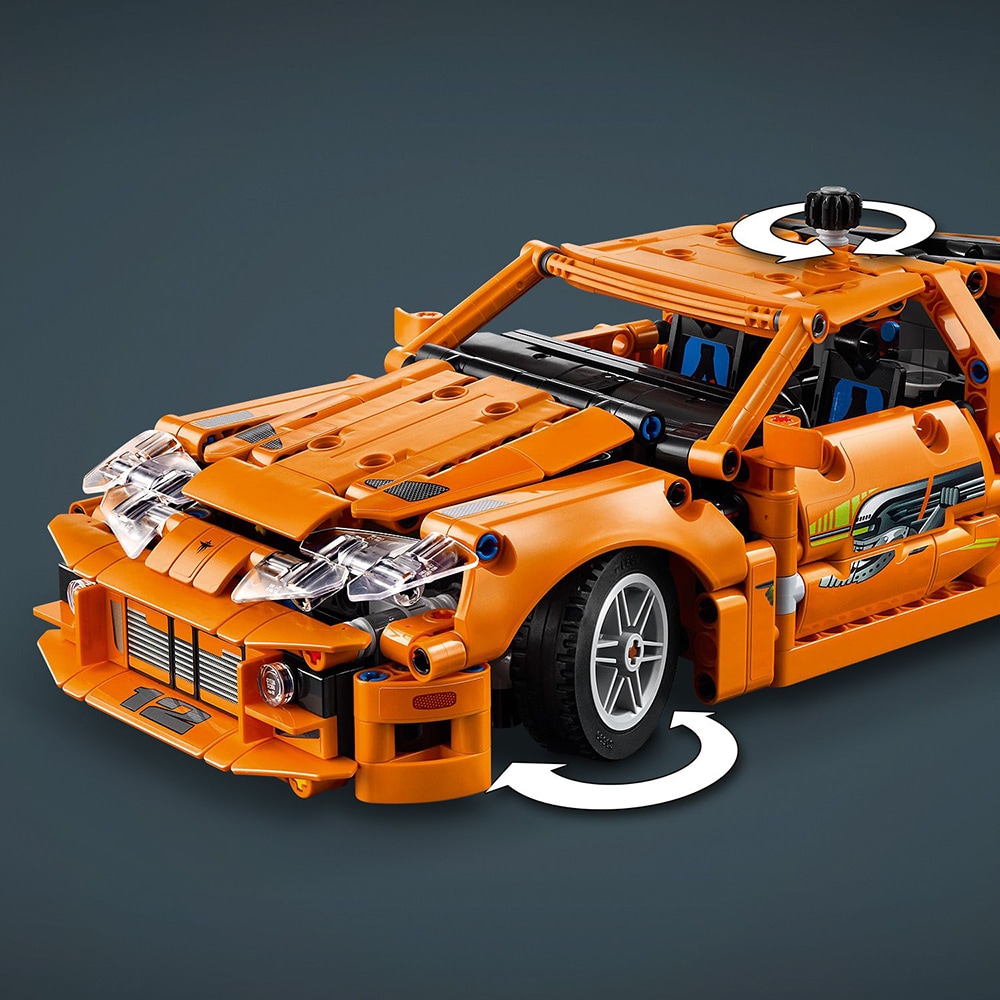 LEGO Technic:  Fast and Furious Toyota Supra MK4 42204, 8 ani+, 810 piese