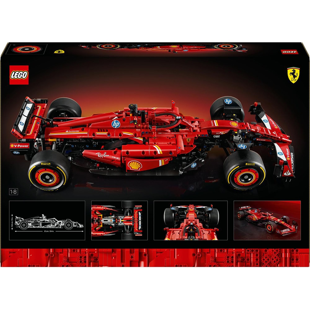 LEGO Technic: Masina F1 Ferrari SF-24 42207, 18 ani+, 1362 piese