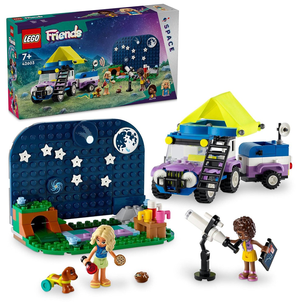 LEGO Friends: Vehicul de camping pentru observarea stelelor 42603, 7 ani+, 364 piese