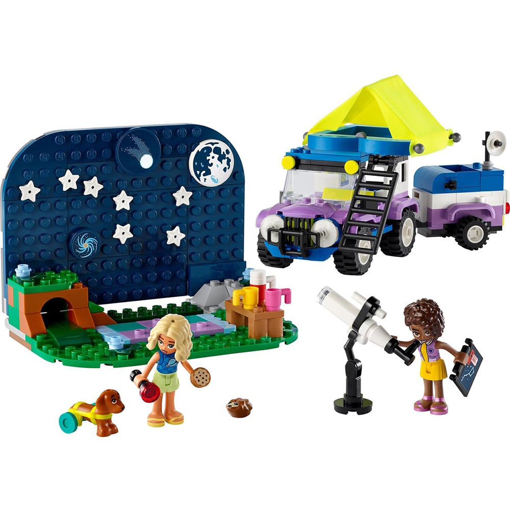LEGO Friends: Vehicul de camping pentru observarea stelelor 42603, 7 ani+, 364 piese