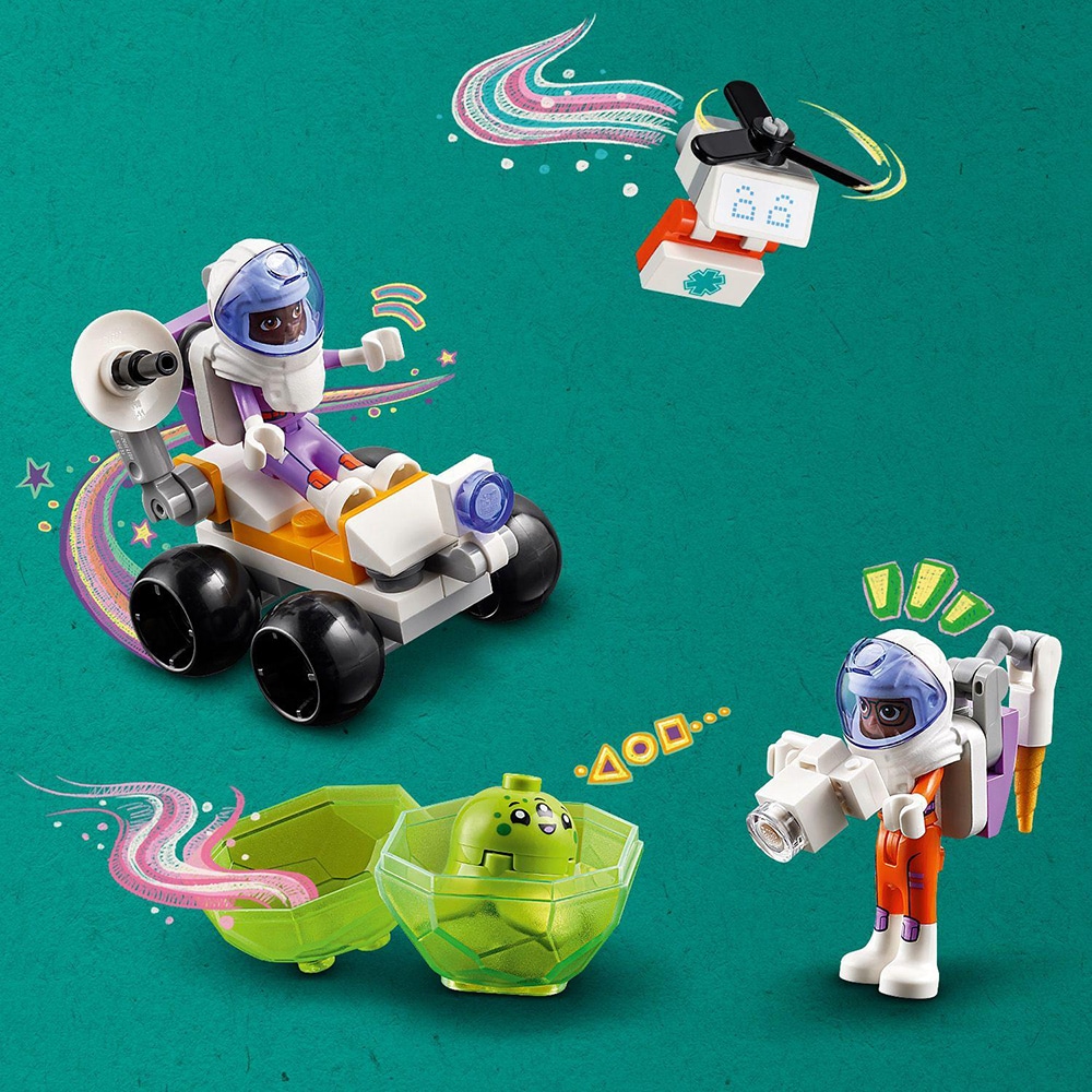 LEGO Friends: Baza spatiala si racheta pe Marte 42605, 8 ani+, 981 piese